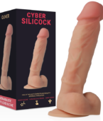 CYBER SILICOCK - OLIVER SILICONE LIQUIDE SOUPLE ULTRA RÉALISTE 19 CM -O- 3.9 CM