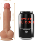 CYBER SILICOCK - ANSEL  SANGLES AVEC 3 ANNEAUX GRATUITS 15.5 CM -O- 2.9 CM