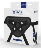 X RAY - HARNAIS RADIO AVEC ANNEAUX EN SILICONE