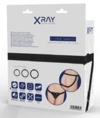 X RAY - HARNAIS RADIO AVEC ANNEAUX EN SILICONE