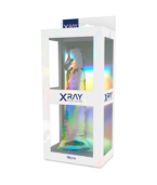 X RAY - HARNAIS + BITE TRANSPARENT 19 CM -O- 4 CM