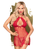 PENTHOUSE - LIBIDO BOOST BABYDOLL ROUGE L/XL