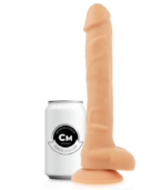 COCK MILLER - HARNAIS + COCKSIL ARTICULABLE DENSITÉ SILICONE 24 CM