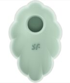 SATISFYER - VIBRATEUR CLOUD DANCER VERT AIR PULSE