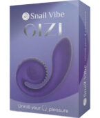 SNAIL VIBE - GIZI DUAL STIMULATEUR VIOLET