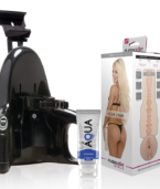 FLESHLIGHT - ELSA JEAN VAGINA TASTY + LANCEMENT UNIVERSEL + LUBRIFIANT QUALITÉ AQUA 50 ML