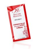 EXTASE SENSUAL - HUILE DE MASSAGE AUX PHÉROMONES  EFFET CHALEUR SUCETTE 10 ML