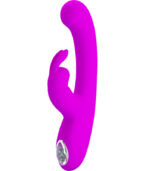 PRETTY LOVE - VIBRATEUR LAMAR LAPIN ET SPOT G VIOLET