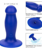 CALEXOTICS - ADMIRAL VIBRATEUR ANAL PLUG FIRST MATE BLEU