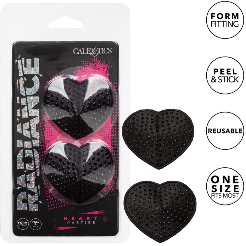 CALEXOTICS - RADIANCE BOUCLIERS-MALINS BIJOU EN FORME DE COEUR