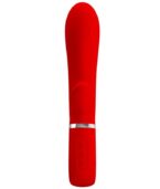 PRETTY LOVE - VIBRATEUR MULTIFONCTION G-SPOT THOMAS ROUGE