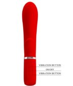 PRETTY LOVE - VIBRATEUR MULTIFONCTION G-SPOT THOMAS ROUGE