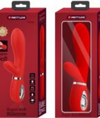 PRETTY LOVE - VIBRATEUR MULTIFONCTION G-SPOT THOMAS ROUGE