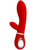 PRETTY LOVE - VIBRATEUR MULTIFONCTION G-SPOT THOMAS ROUGE