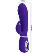 PRETTY LOVE - VIBRATEUR MULTIFONCTION G-SPOT PRESCOTT VIOLET