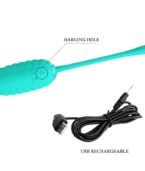 PRETTY LOVE - OEUF VIBRANT RECHARGEABLE KIRK AQUA VERT