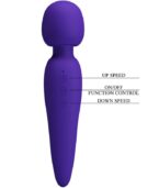 PRETTY LOVE - MASSEUR MEREDITH 12 MODES DE VIBRATION VIOLET