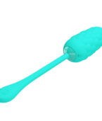 PRETTY LOVE - OEUF VIBRANT  TEXTURE MARINE RECHARGEABLE AQUA GREEN