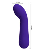 PRETTY LOVE - VIBRATEUR RECHARGEABLE FAUN VIOLET