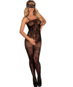 LIVCO CORSETTI FASHION - CARISSM LC XG051 BODYSTOCKING SANS CROTCHLESS NOIR TAILLE UNIQUE