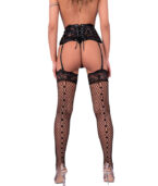 LIVCO CORSETTI FASHION - PORTE-JARRETELLES + BAS NOIR