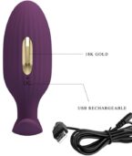 PRETTY LOVE - PLUG ANAL CONTRÔLÉ PAR APPLICATION JEFFERSON VIOLET