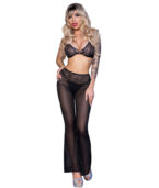 CHILIROSE - CR 4480 ENSEMBLE TROIS PIÈCES NOIR S/M