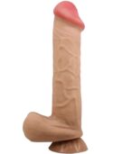 PRETTY LOVE - SÉRIE SLIDING SKIN GODE RÉALISTE AVEC VENTOUSE SLIDING SKIN FLESH 26 CM