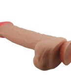 PRETTY LOVE - SÉRIE SLIDING SKIN GODE RÉALISTE AVEC VENTOUSE SLIDING SKIN FLESH 26 CM