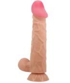 PRETTY LOVE - SÉRIE SLIDING SKIN GODE RÉALISTE AVEC VENTOUSE SLIDING SKIN 24 CM