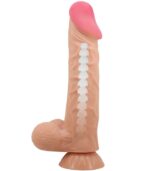 PRETTY LOVE - SÉRIE SLIDING SKIN GODE RÉALISTE AVEC VENTOUSE SLIDING SKIN 24 CM