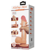 PRETTY LOVE - SÉRIE SLIDING SKIN GODE RÉALISTE AVEC VENTOUSE SLIDING SKIN 21