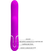 PRETTY LOVE - VIBRATEUR POINT G MULTIFONCTION 3 EN 1 PERLITA VIOLET