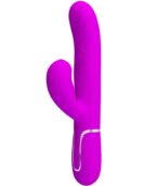 PRETTY LOVE - VIBRATEUR POINT G MULTIFONCTION 3 EN 1 PERLITA VIOLET