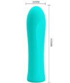 PRETTY LOVE - ALFREDA VIBRATEUR SUPER PUISSANT VERT AQUA