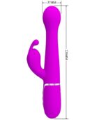 PRETTY LOVE - VIBRATEUR DEJON RABBIT 3 EN 1 MULTIFONCTION VIOLET