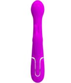 PRETTY LOVE - VIBRATEUR DEJON RABBIT 3 EN 1 MULTIFONCTION VIOLET