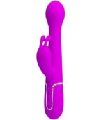 PRETTY LOVE - VIBRATEUR DEJON RABBIT 3 EN 1 MULTIFONCTION VIOLET