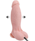 BAILE - GODE RÉALISTE GONFLABLE AVEC VENTOUSE 15 CM