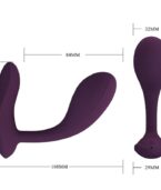 PRETTY LOVE - BAIRD APPLICATION LILA RECHARGEABLE G-SPOT 12 VIBRATIONS