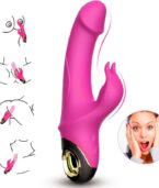 ARMONY - METEROR DILDO VIBRATEUR LAPIN ROTATEUR FUCHSIA