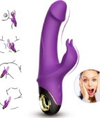 ARMONY - METEROR DILDO VIBRATEUR LAPIN ROTATEUR VIOLET