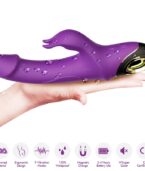 ARMONY - METEROR DILDO VIBRATEUR LAPIN ROTATEUR VIOLET