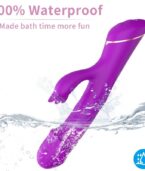 ARMONY - GODE VIBRATEUR LAPIN SILICONE VIOLET