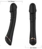 ARMONY - GODE VIBRATEUR SILICONE NOIR