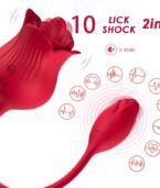 ARMONY - VIBRATEUR ROSE CON COLA ROUGE