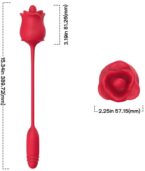 ARMONY - STIMULATEUR ROSE & VIBRATEUR COLA ROUGE