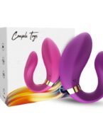 ARMONY - VIBRATEUR CROISSANT POUR COUPLES TÉLÉCOMMANDE VIOLET