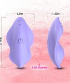 ARMONY - WHISPER WEARABLE PANTIES VIBRATEUR TÉLÉCOMMANDE VIOLET