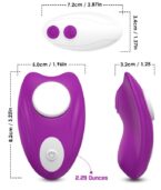 ARMONY - CULOTTE PORTABLE PAPILLON VIBRATEUR TÉLÉCOMMANDE VIOLET